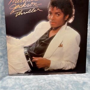 Michael Jackson Thriller Vinyl Record